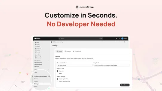 Google Sheets to Store Locator screenshot