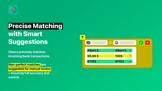 Cleero: Auto Payment Matching screenshot