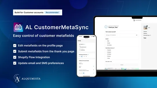 AL CustomerMetaSync screenshot