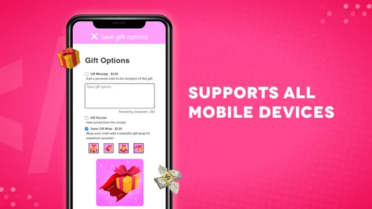 Super: Gift Wrap, Gift Message screenshot