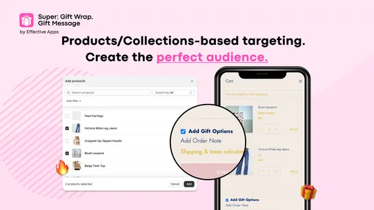 Super: Gift Wrap, Gift Message screenshot