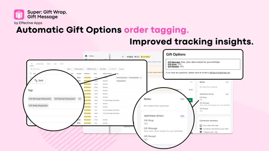 Super: Gift Wrap, Gift Message screenshot