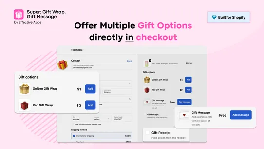 Super: Gift Wrap, Gift Message screenshot