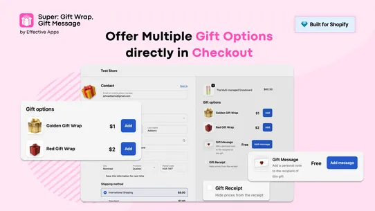 Super: Gift Wrap, Gift Message screenshot