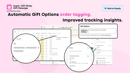Super: Gift Wrap, Gift Message screenshot