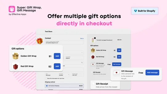 Super: Gift Wrap, Gift Message screenshot