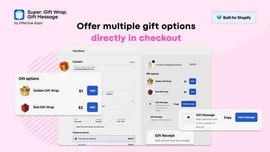 Super: Gift Wrap, Gift Message screenshot