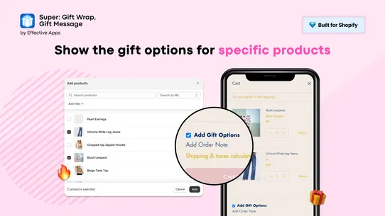Super: Gift Wrap, Gift Message screenshot