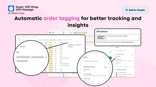 Super: Gift Wrap, Gift Message screenshot