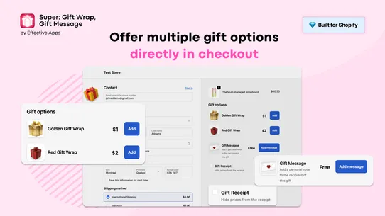 Super: Gift Wrap, Gift Message screenshot