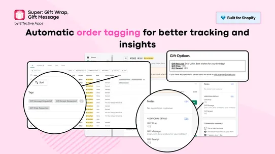 Super: Gift Wrap, Gift Message screenshot
