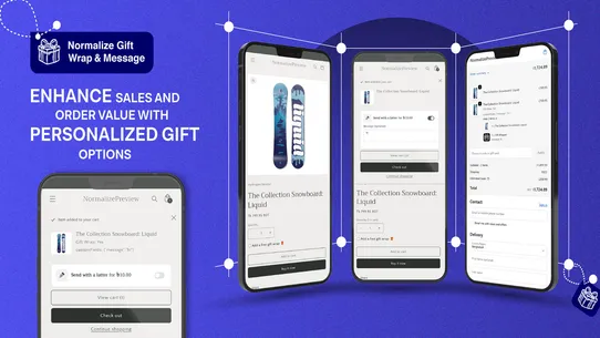 Normalize Gift Wrap &amp; Message screenshot