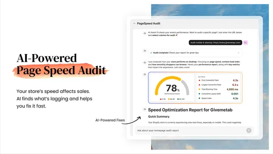 Promer: Store Audit &amp; SEO AI screenshot