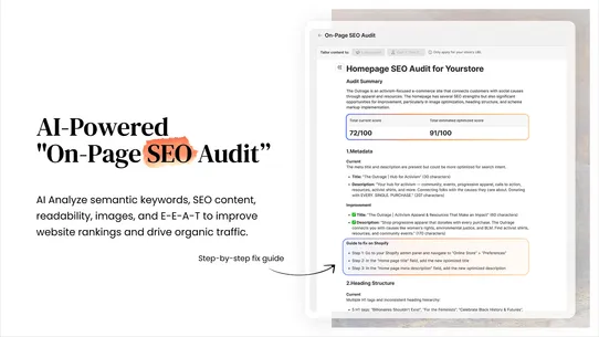Promer: AI SEO &amp; CRO Audit screenshot