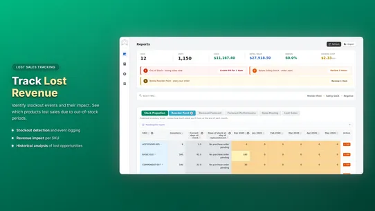 Forthcast Demand Forecasting screenshot