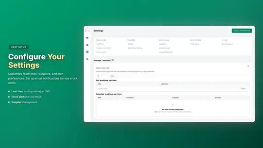 Forthcast Demand Forecasting screenshot