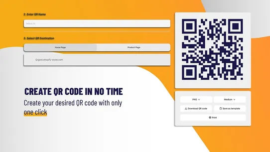 QrGold: Dynamic &amp; bulk Qrcode screenshot