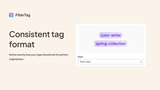 FilterTag screenshot
