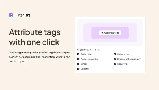 FilterTag screenshot