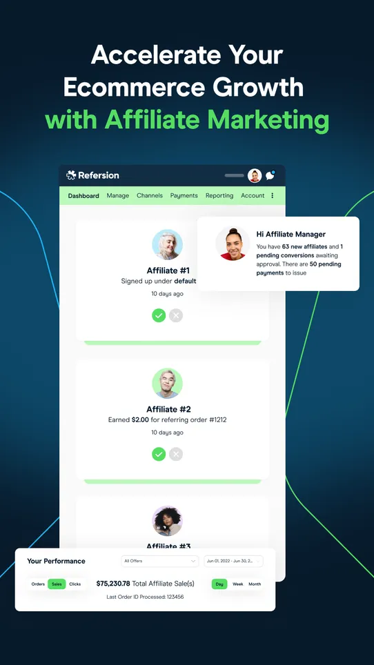 Refersion: Affiliate Marketing screenshot