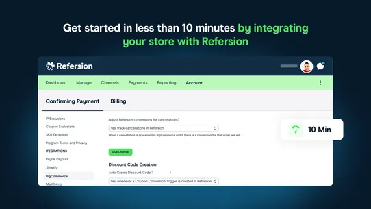 Refersion: Affiliate Marketing screenshot