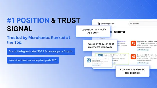 Webrex: SEO Schema &amp; JSON‑LD screenshot