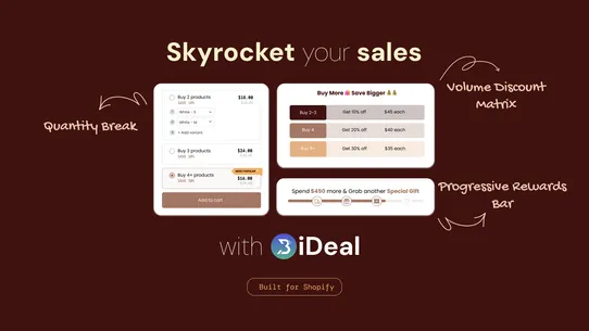 BiDeal Bundle Volume Discounts screenshot