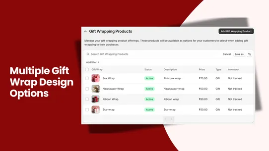 PAL ‑ Gift Wrap, Gift Note screenshot