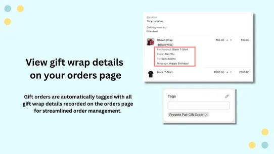 Present Pal ‑ Gift Wrap App screenshot