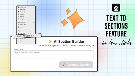 MW: AI Theme Sections Builder screenshot