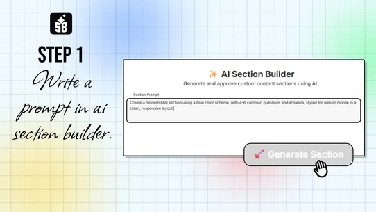 MW: AI Theme Sections Builder screenshot