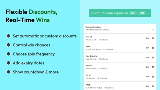 PopSpin ‑ Spin Wheel Popup screenshot