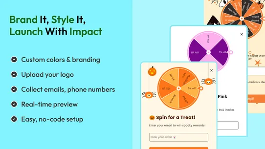 PopSpin ‑ Spin Wheel Popup screenshot