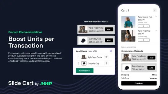 AMP ‑ Slide Cart Drawer screenshot