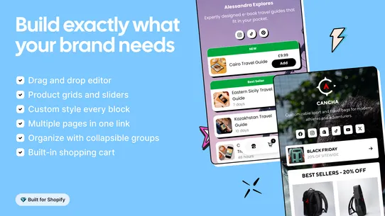 LinkShop ‑ Link in Bio Shop screenshot