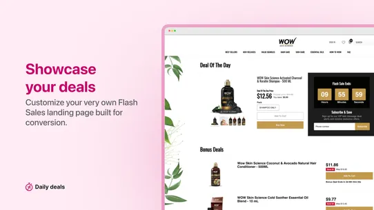 Daily Deals ‑ Sales Manager screenshot