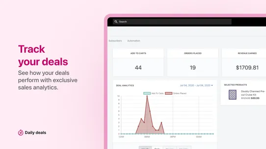 Daily Deals ‑ Sales Manager screenshot