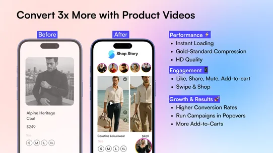 ShopStory AI Shoppable Videos screenshot
