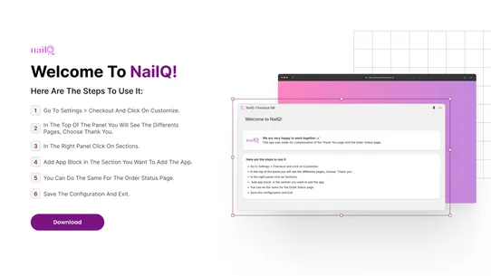 NailQ: Checkout QR screenshot