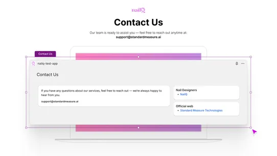 NailQ: Checkout QR screenshot