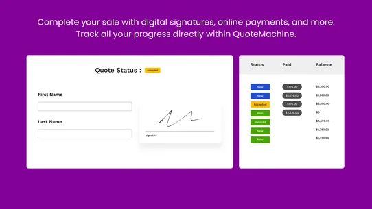 QM: Quoting, Invoicing &amp; Sales screenshot