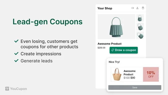 YouCupon: Coupon Discount Game screenshot