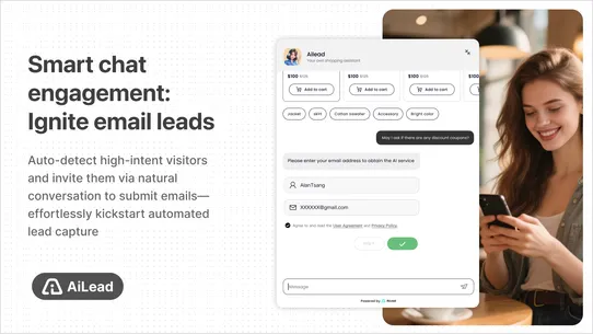 AiLead: AI Sales &amp; ChatBot screenshot