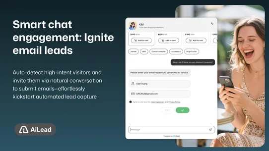 ☆AiLead: AI Chatbot&amp; Sales bot screenshot