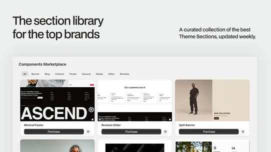 themelab | Theme Sections screenshot