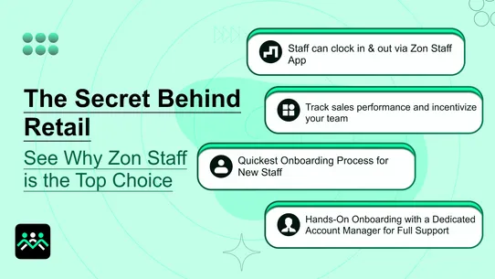POS Clock In ‑Staff Management screenshot