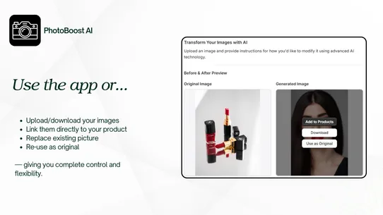PhotoBoost AI screenshot