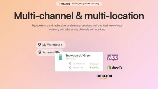 Rewize AI Inventory Management screenshot