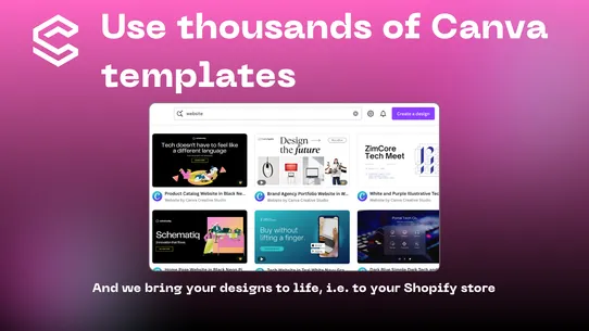 Canvify ‑ Canva Page Builder screenshot