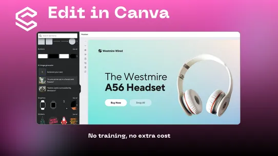 Canvify ‑ Canva Page Builder screenshot